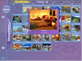 Calendar with daily jigsaws